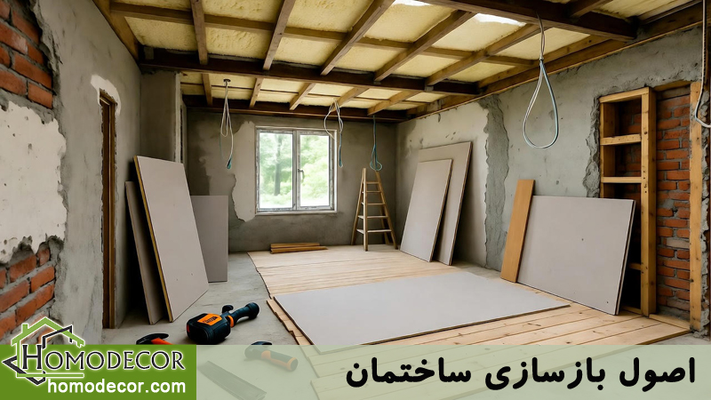  اصول بازسازی ساختمان