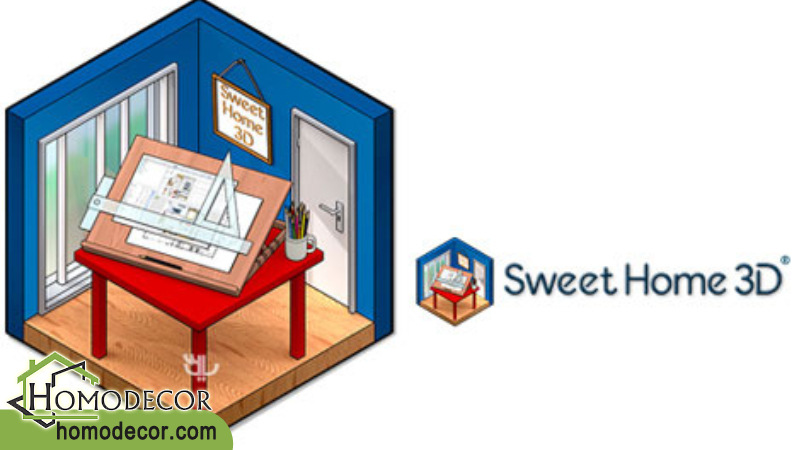 دانلود نرم افزار طراحی دکوراسیون داخلی منزل Sweet Home 3D