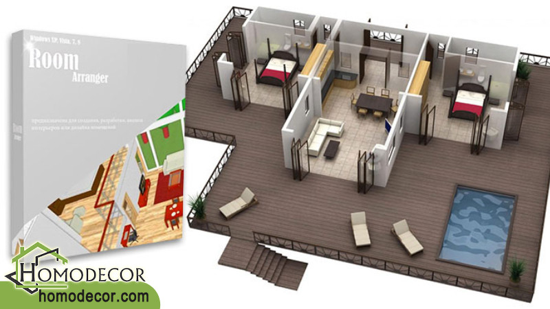 دانلود نرم افزار طراحی دکوراسیون داخلی منزل Room Arranger