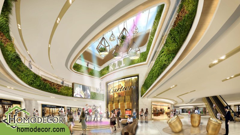 معماری تجاری و تاثیر آن بر جذب مشتری در دکوراسیون 