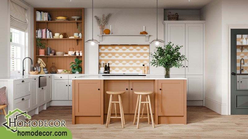 پالت رنگ 2025 برای آشپزخانه