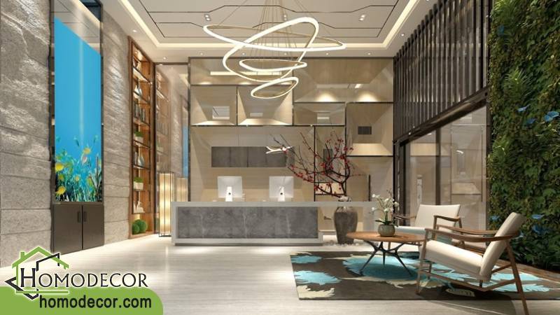 طراحی لابی ساختمان