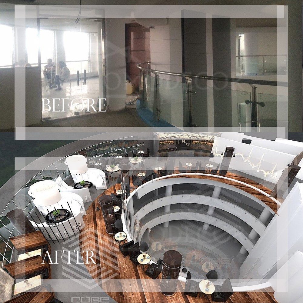 پروژه طراحی دکوراسیون کافی شاپ