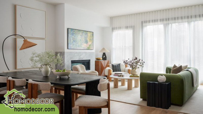 عناصر اصلی دکوراسیون داخلی منزل: رنگ، نور و مبلمان 