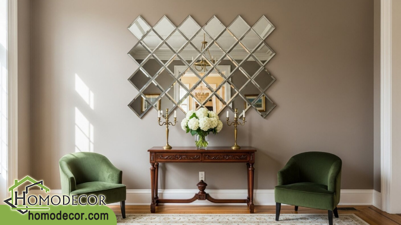 نکاتی در مورد استفاده از آینه ها برای طراحی داخلی 