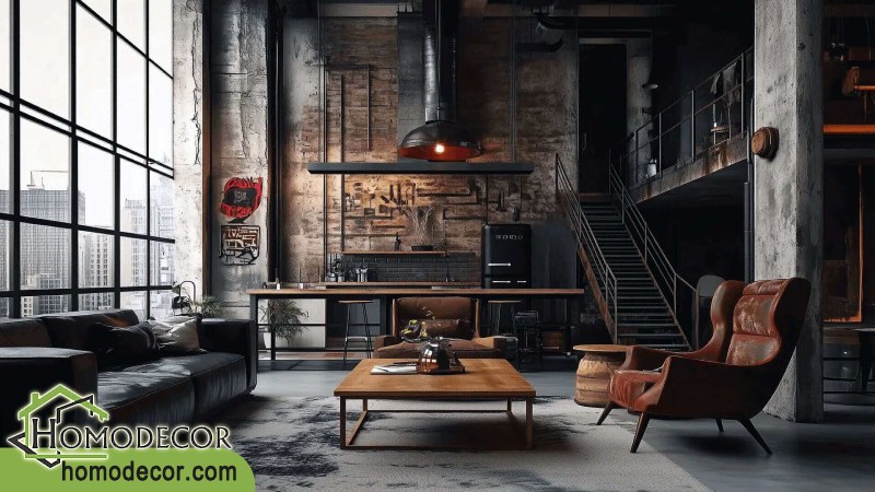 Industrial home decoration 