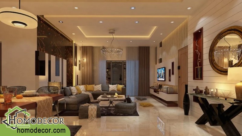 دکوراسیون فضای پذیرایی 