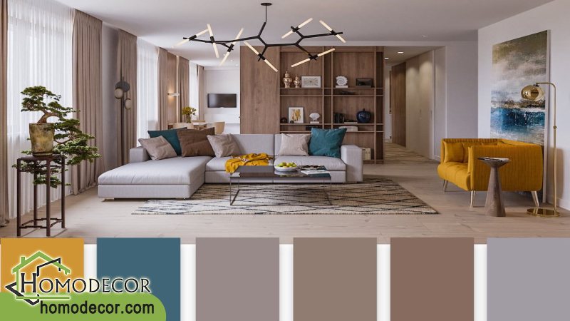 انتخاب رنگ مناسب برای طراحی دکوراسیون و تاثیر روانی آن