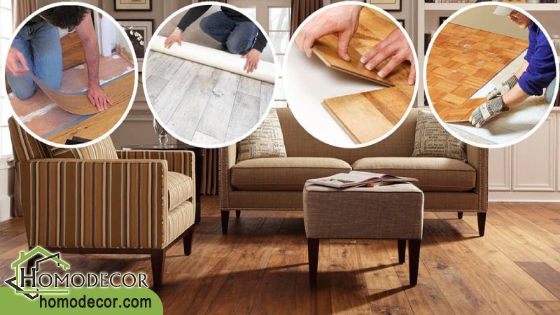 پوشش دیوارها، سقف و کف