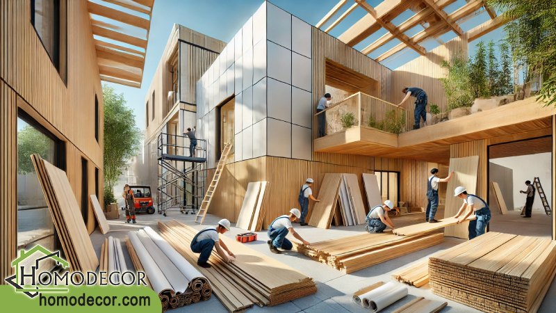 استفاده از مصالح نوین برای افزایش دوام و زیبایی در بازسازی ساختمان